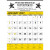 Custom Commercial Contractor Calendar: Yellow & Black 2027
