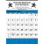Custom Commercial Contractor Calendar: Blue & Black 2027
