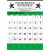 Custom Commercial Contractor Calendar: Green & Black 2027