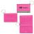 Custom Deluxe BiFold Wallet - Pink 