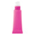 Custom Squeeze Tube Lip Moisturizer With Key Ring - Fuchsia Front View