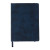Custom 5" x 7" FSC Recycled Morano Recycled Soft Bound Journal - Navy 