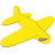 Custom Small Airplane Puzzle - Yellow 