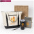Custom New Hire Cotton Tote Set - Black 
