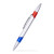 Custom Duo Write Twist Pen- Low Quantities - Blue/Red