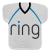 Custom 22" X 23" Jersey Shaped Cooling Towel - Football Design 2