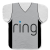 Custom 22" X 23" Jersey Shaped Cooling Towel - Basketball Design 1