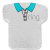 Custom 22" X 23" Jersey Shaped Cooling Towel - Golf 