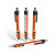 Custom Squared iMadeline Stylus Performance Pen- Low Quantities - Orange