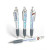 Custom Retractable Performance Pen with Clip- Low Quantities - Gun Metal