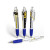 Custom Retractable Performance Pen with Clip- Low Quantities - Dark Blue