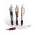 Custom Retractable Performance Pen with Clip- Low Quantities - Burgundy