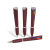 Custom Satin Soft Touch Performance Pen- Low Quantities - Burgundy