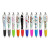 Custom Full Color 3 Panel Squared Basset Ad Pen- Low Quantities - All color