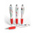 Custom Squared iBasset Stylus Performance Pen- Low Quantities - Red