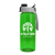 Custom 26 Oz. Transparent Tritan Bottle With Quick Snap Lid - Translucent green