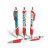 Custom Squared Tropical Performance Pen- Low Quantities - Red