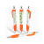 Custom Squared Tropical Performance Pen- Low Quantities - Orange