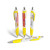 Custom Squared Tropical Performance Pen- Low Quantities - Yellow