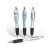 Custom Full Color 3 Panel Squared Basset Ad Pen- Low Quantities - Black
