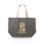 Custom Jumbo Ecofriendly Canvas Tote Bags - Black