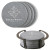 Custom Relic Diatomite Coaster: 4 Pc Set In Metal Stand