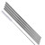 Custom Straight Stainless Steel Straws: Set Of 4 In Silver