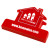 Custom House Keep-it Clip - Red
