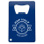 Custom Stainless Steel Credit Card Bottle Opener - Blue