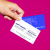 Standard 14PT High Gloss Business Card - Back & Front Design