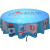 Custom Full Color Round rPET Polyester Table Covers for 5' Diameter Tables