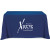 Custom Flat 3-sided Table Cover - fits 4 foot standard table - Navy Blue