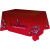 Custom Polyester Digital Direct Print Table Cover 4 sided, 6 foot 