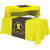 Custom rPET Polyester Table Runner (Front, Top) - All Over Dye Sub 