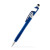 Custom Cell Phone Holder Stylus Twist Pen- Low Quantities - Blue