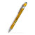 Custom Alexandria Stylus Satin Soft Touch Click Metal Pen- Low Quantities - Metallic Gold
