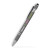 Custom Alexandria Stylus Satin Soft Touch Click Metal Pen- Low Quantities - Light Grey