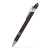 Custom Alexandria Stylus Satin Soft Touch Click Metal Pen- Low Quantities - Gunmetal