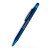 Custom Fleetwood Stylus Satin Soft Touch Gel Click Pen Recycled- Low Quantities - Navy