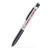 Custom Fleetwood Stylus Satin Soft Touch Gel Click Pen Recycled - Low Quantities - White