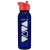 Flip Straw 24 oz Outdoors Water Bottle - Translucent Navy blue