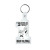 Custom 1 Key Tag Flexible Key Tag - Translucent Frost