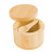 Custom Bamboo Salt Cellar - Open View 