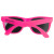 Custom Sweet Sunglasses - Neon Pink