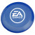 Custom 9" Professional Frequent Flyer - Translucent Blue