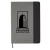 Custom 6" x 8" Heathered Journal - Black