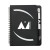 Custom 5" x 7" Huntington Notebook w/Pen - Black