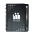 Custom 5" x 7" Havana Notebook w/Pen - Black