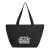 Custom Mega Haul rPET Tote Bag - Black 