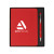 Custom Magnetic Journal & Metal Pen Set - Red